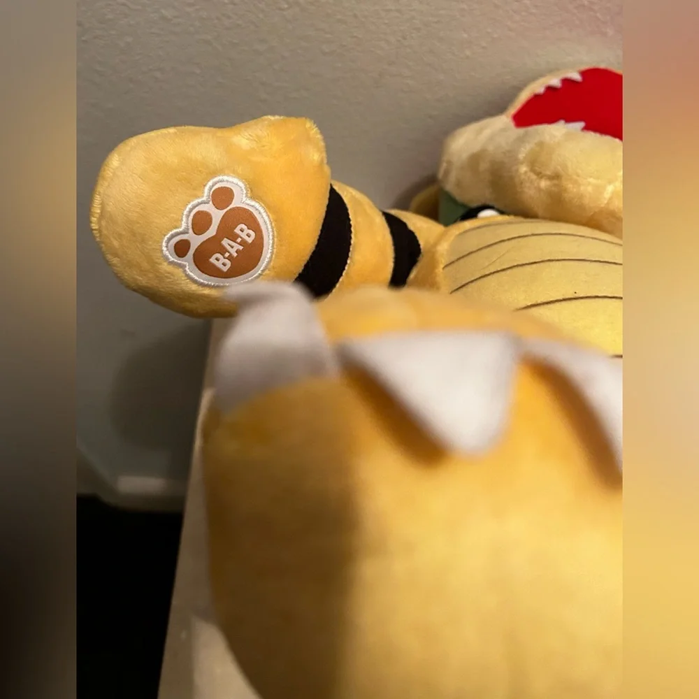 Build-a-Bear Workshop Bowser King Koopa from Super Mario Bros. Nintendo - Picture 9 of 9